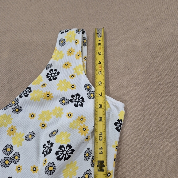 Vintage Floral Sleeveless Summer Dress Size Large Or Xl. - Picture 13 of 17